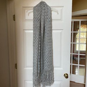 Long Fringed Scarf